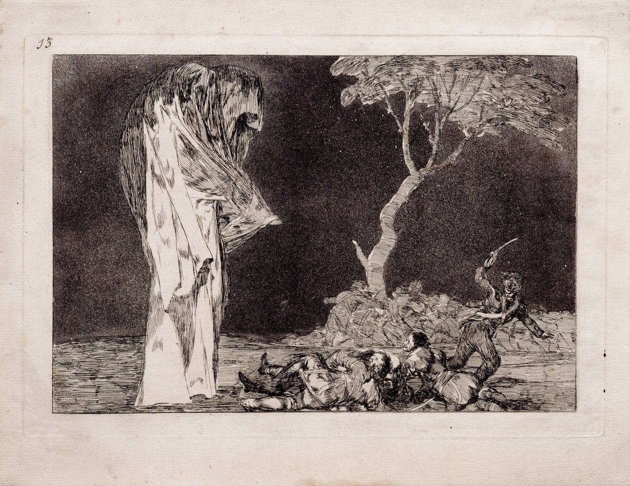 Folie effrayante de la série Los Disparates, 1815-1819 - Francisco de Goya