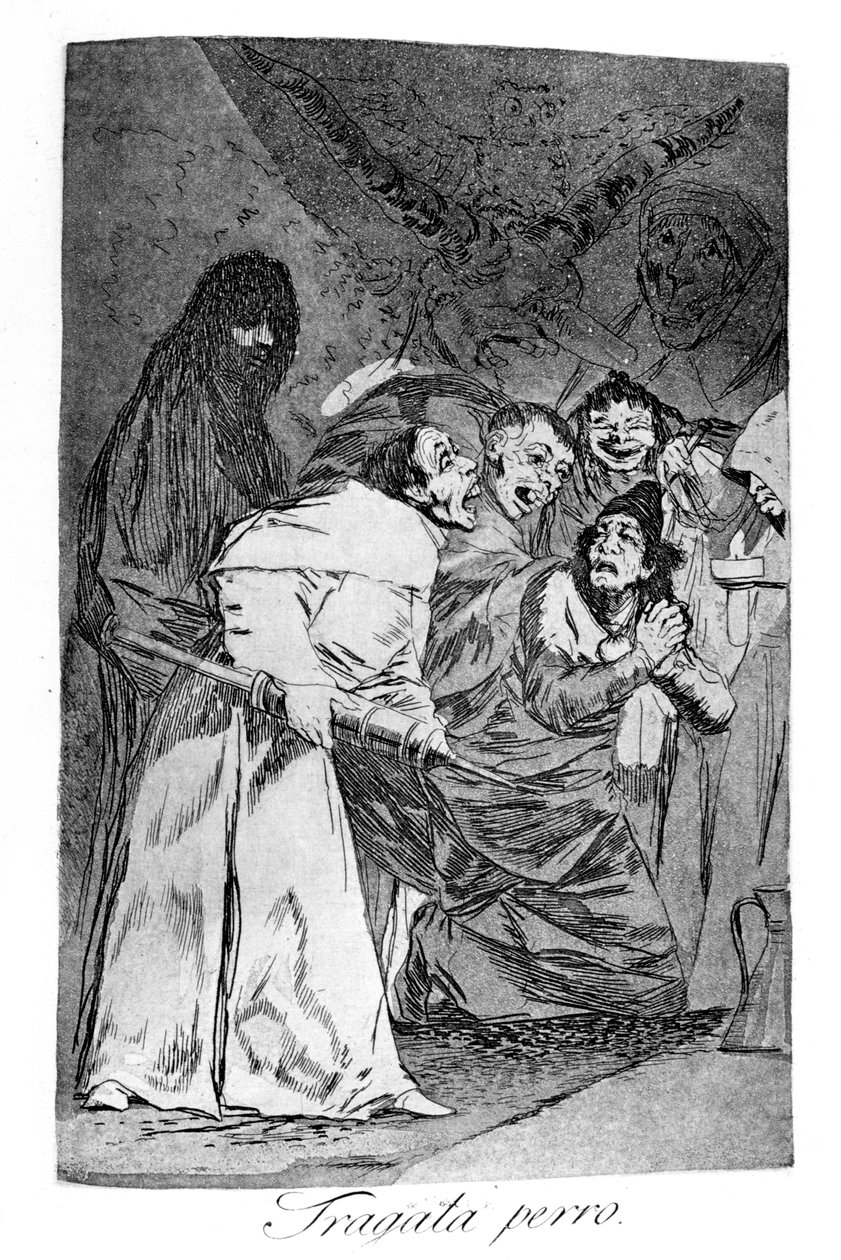 Fragata perro - Francisco de Goya