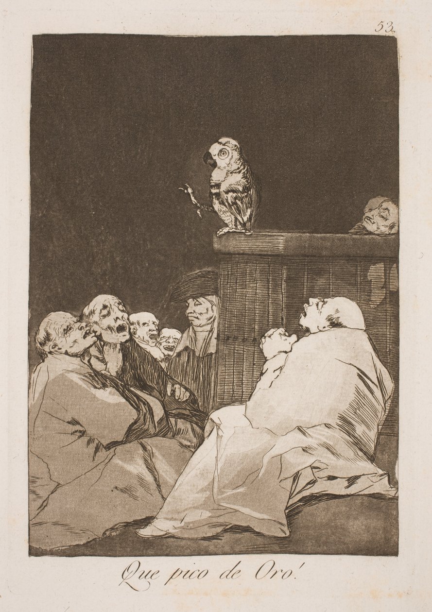 Quel bec doré - Francisco de Goya