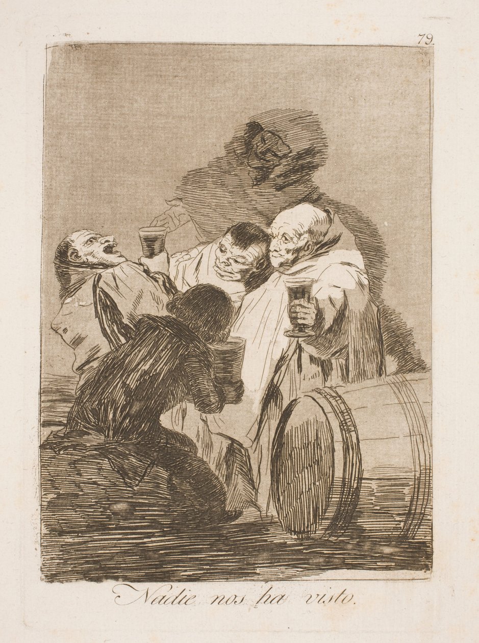 Personne ne nous a vus - Francisco de Goya