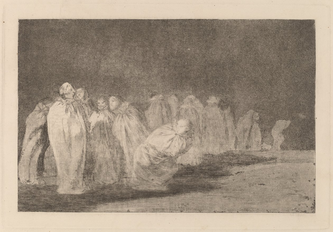 Les hommes en sacs - Francisco de Goya