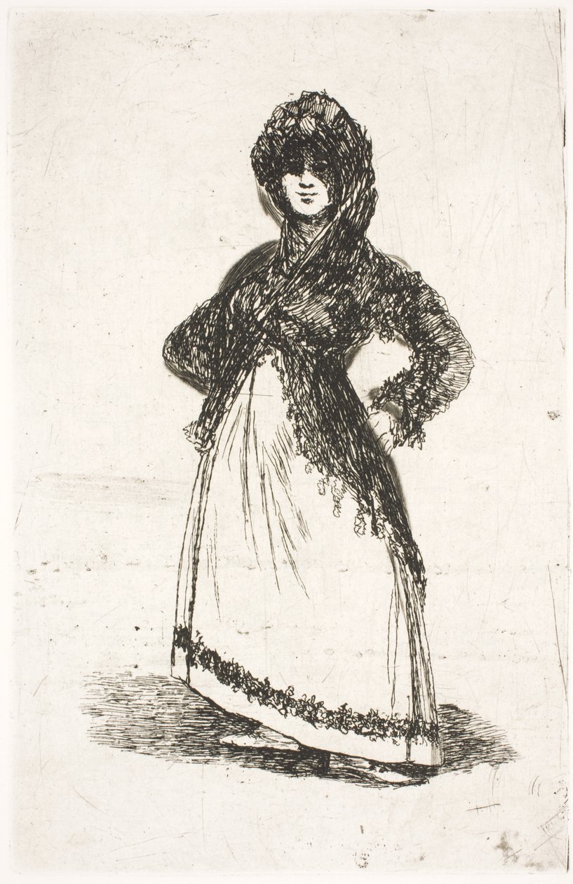 Maja, debout - Francisco de Goya