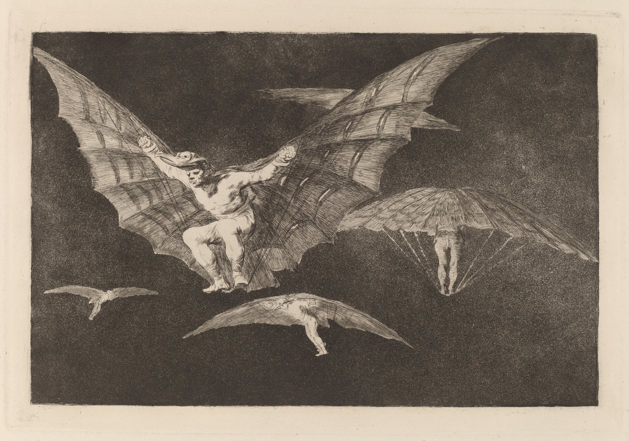 Une manière de voler - Francisco de Goya