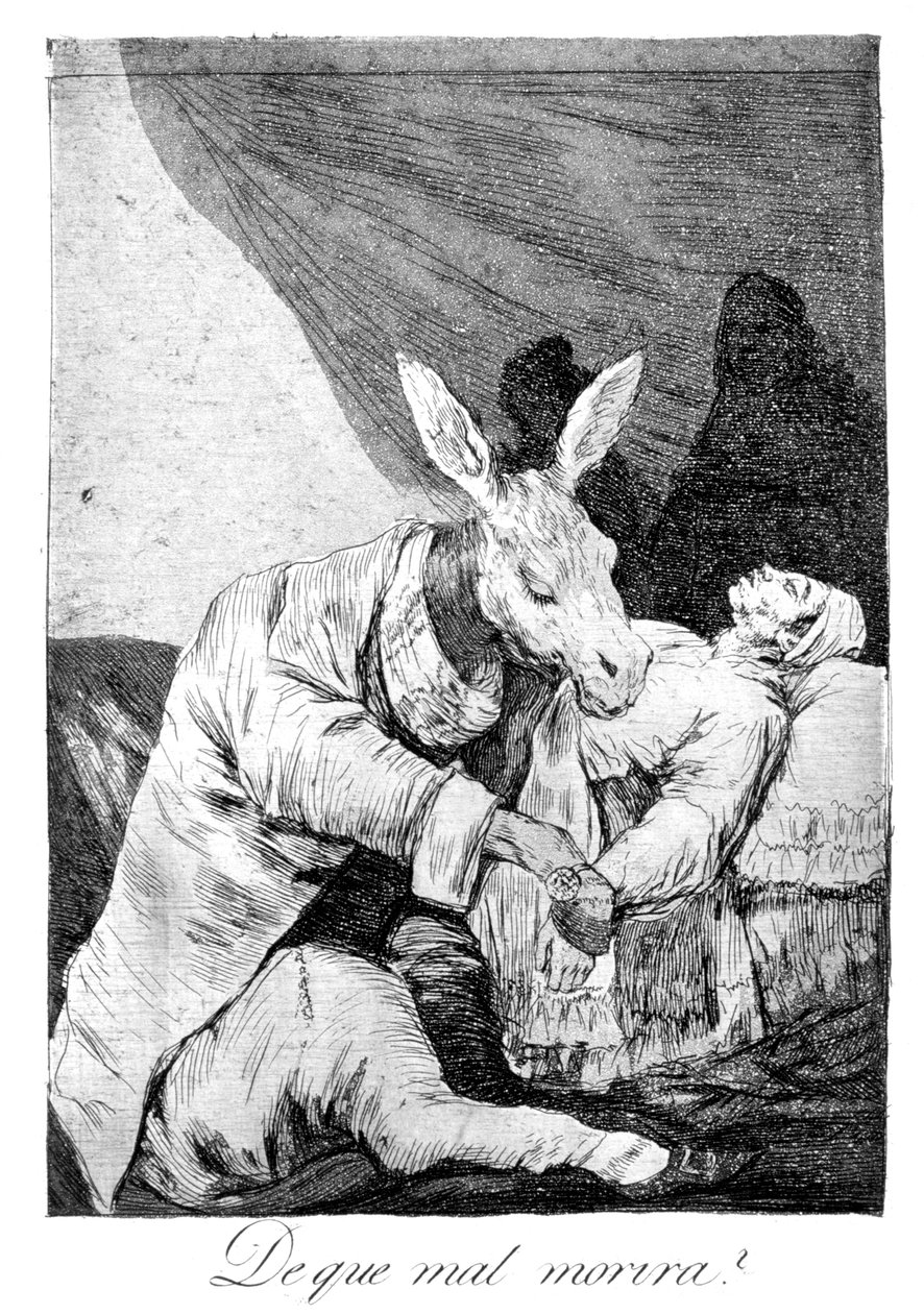 De quelle maladie est-il mort, 1799 - Francisco de Goya