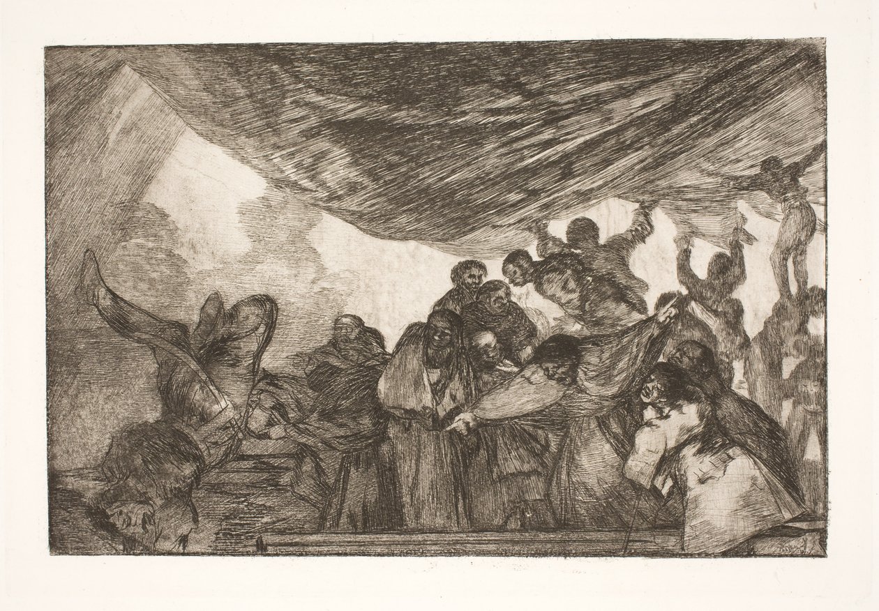 Pure folie (Sans faire appel ni à Dieu ni au Diable) - Francisco de Goya