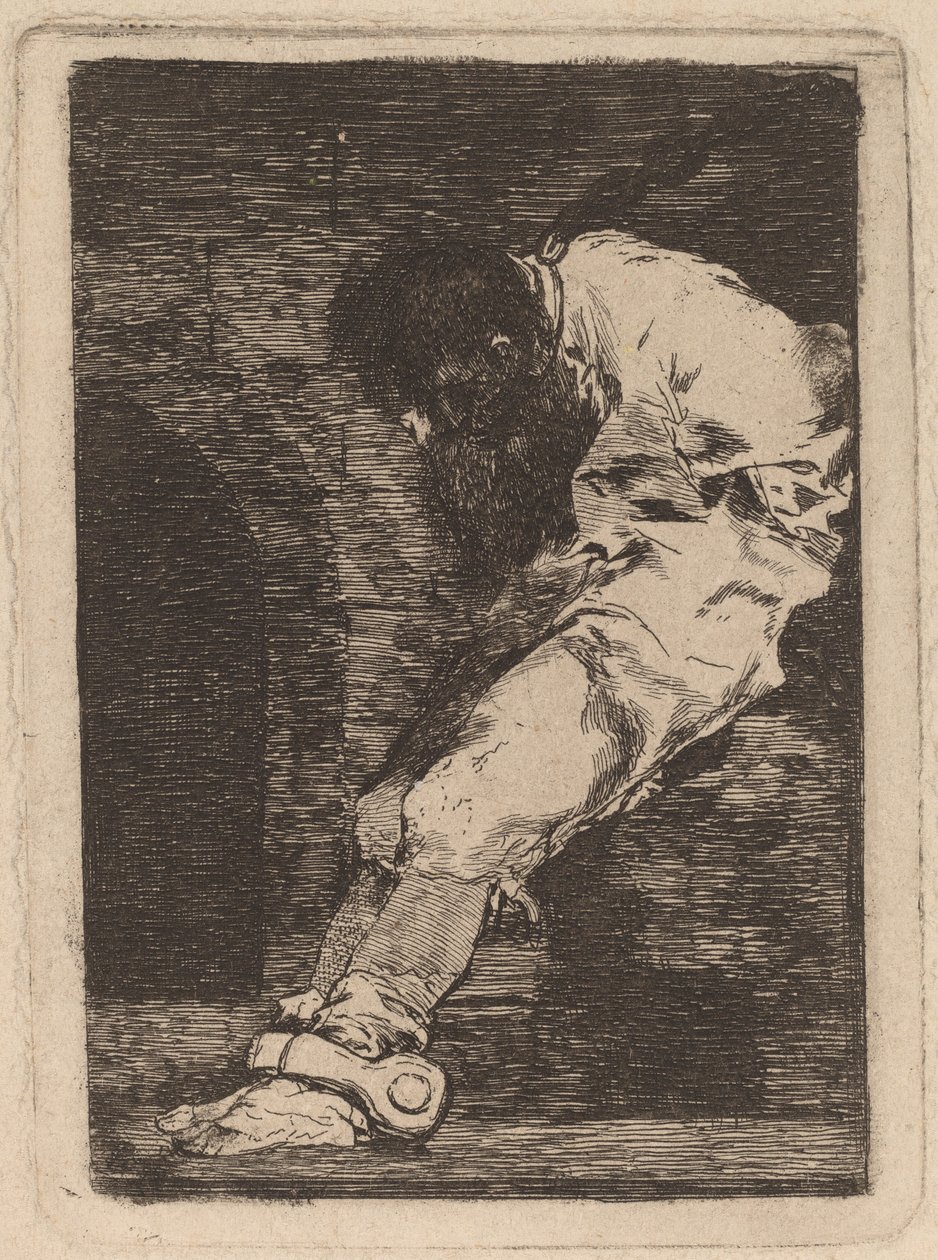 Si es delinquente que muera presto - Francisco de Goya
