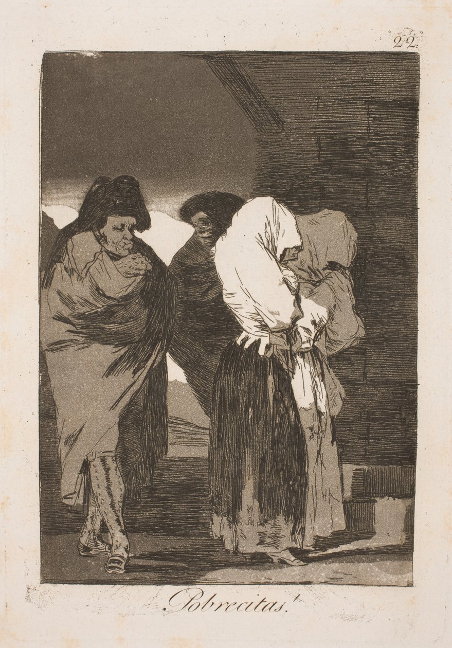 Pauvres filles - Francisco de Goya
