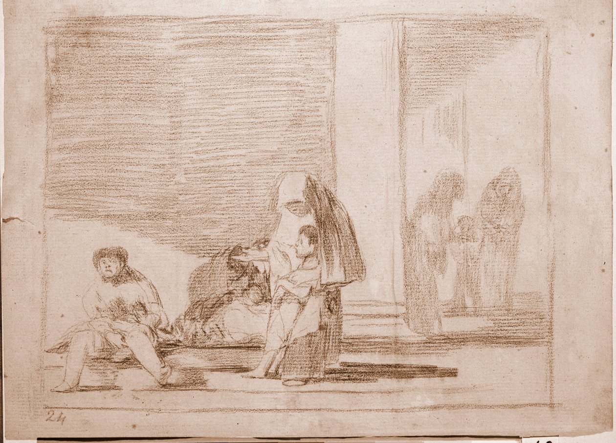 Les Désastres de la guerre : Sains et malades - Francisco de Goya