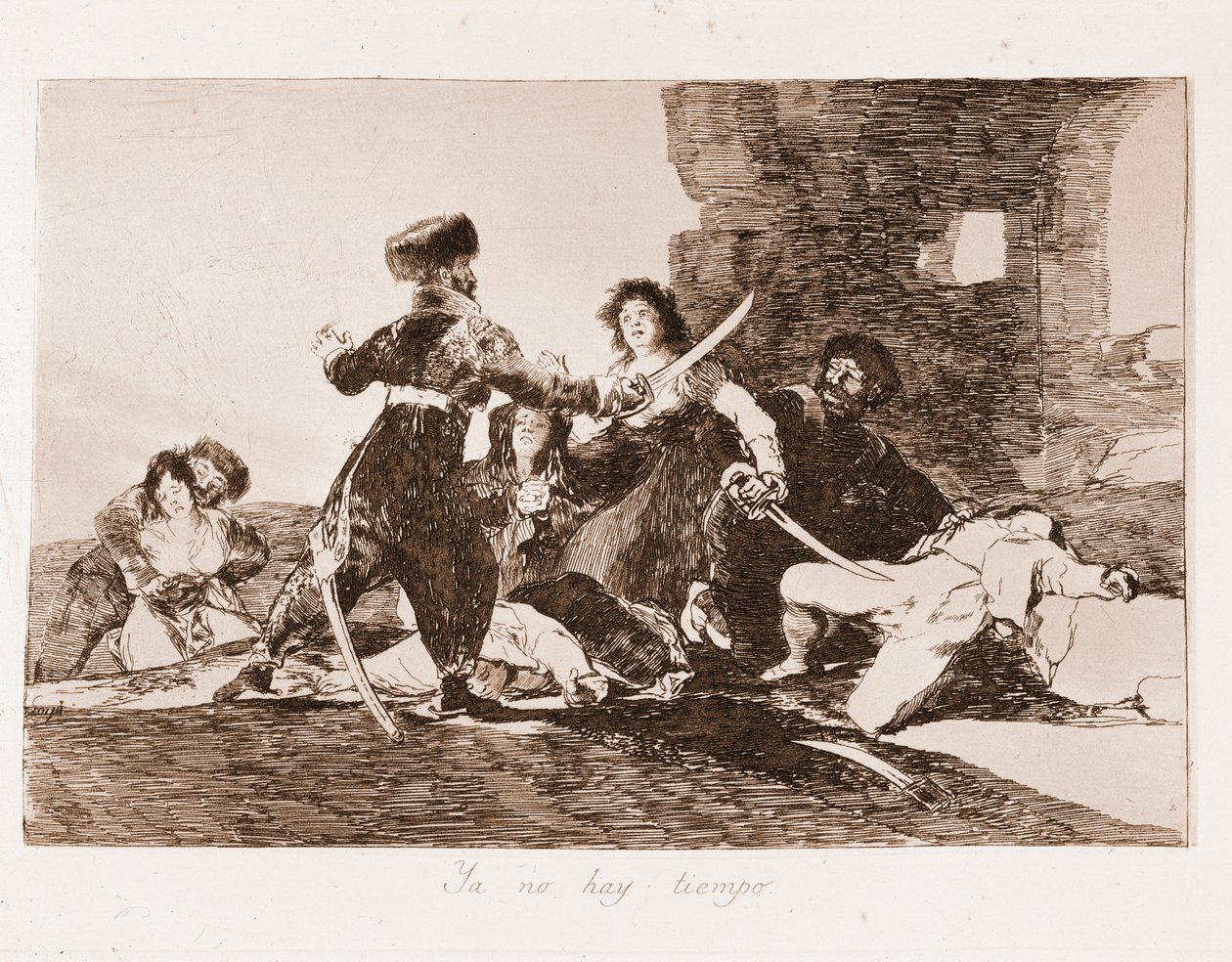 Les Désastres de la guerre : Il est déjà trop tard - Francisco de Goya
