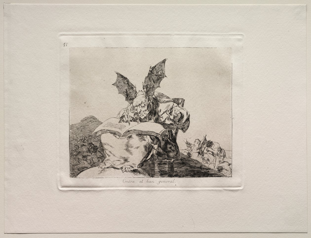 Les Horreurs de la Guerre : Contre le bien commun - Francisco de Goya