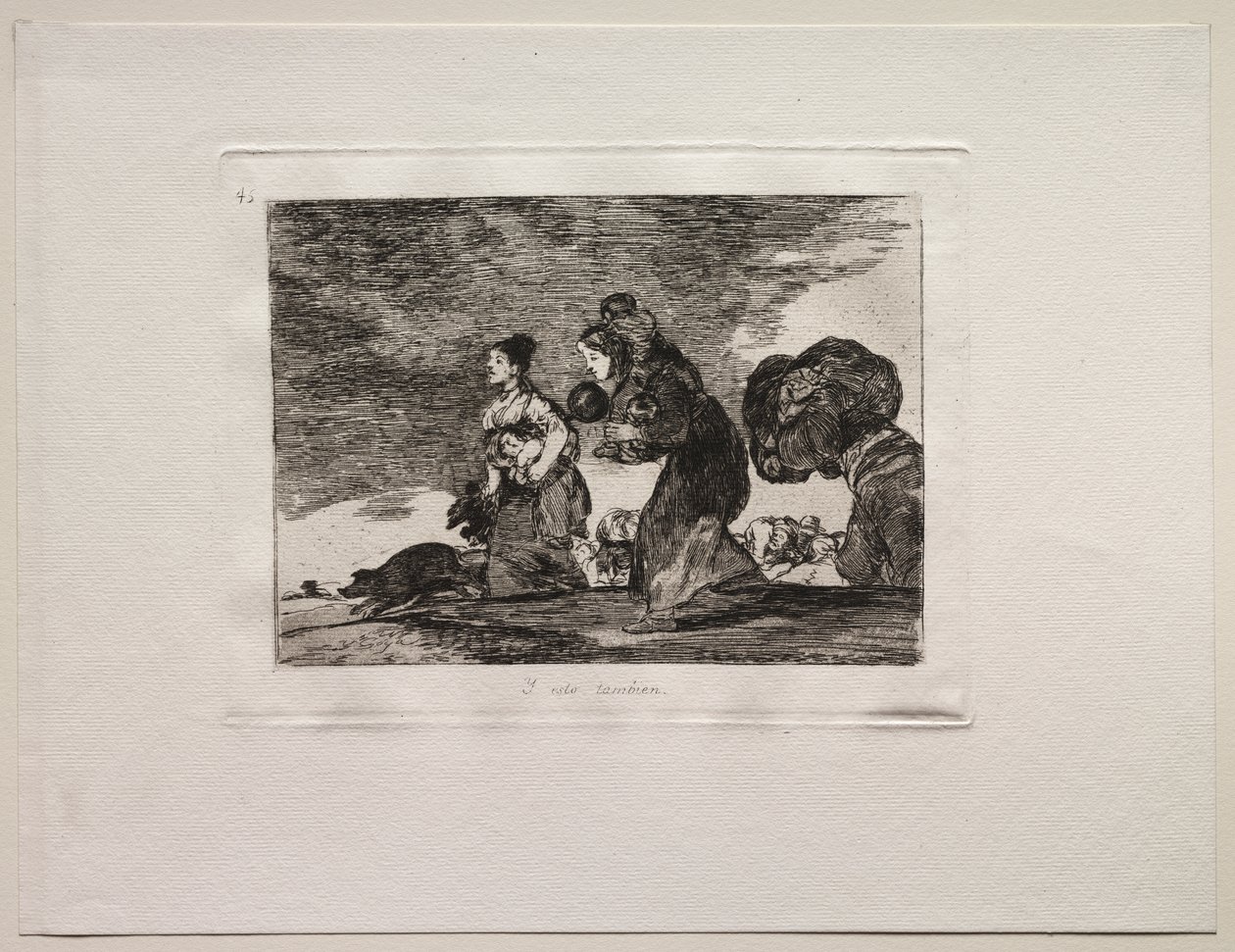Les horreurs de la guerre : Et cela aussi - Francisco de Goya