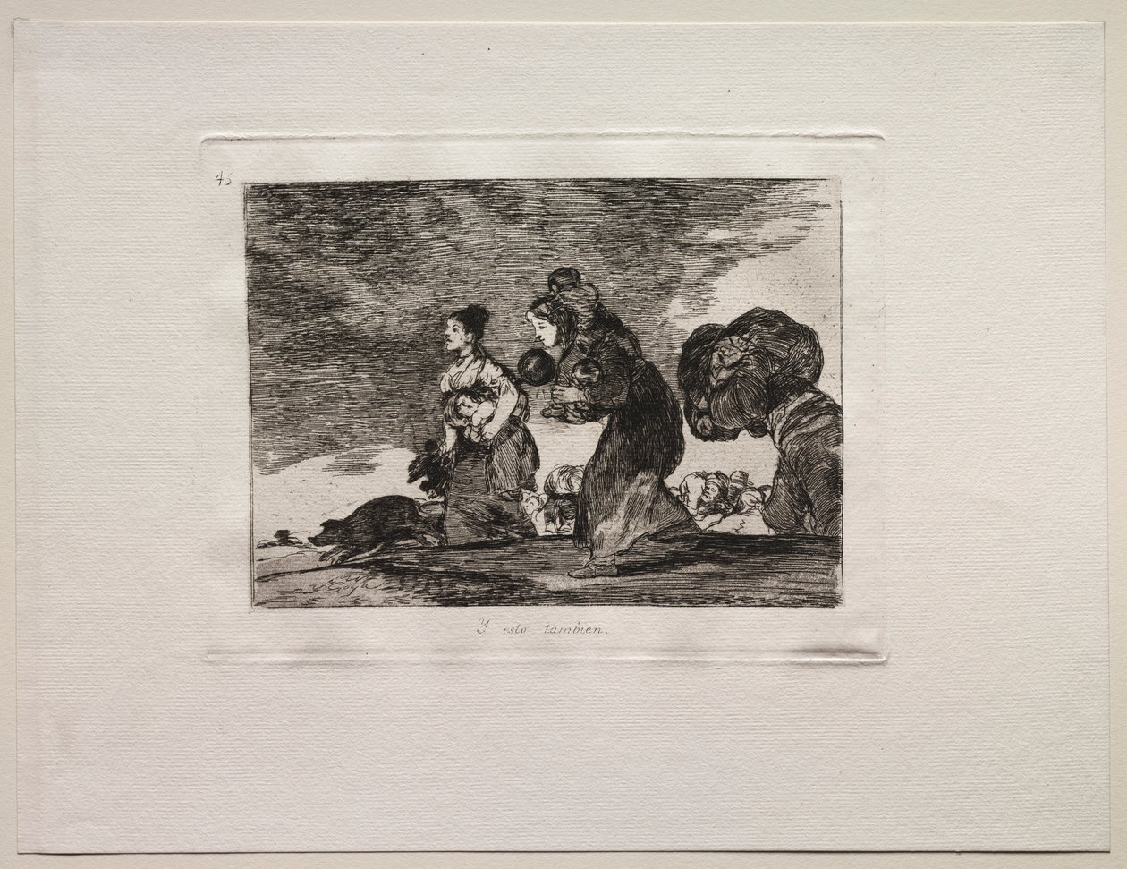 Les horreurs de la guerre : Et cela aussi - Francisco de Goya