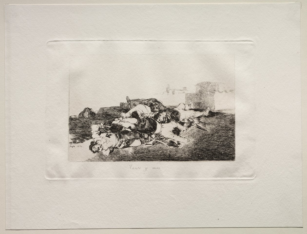 Les horreurs de la guerre : Encore pire - Francisco de Goya