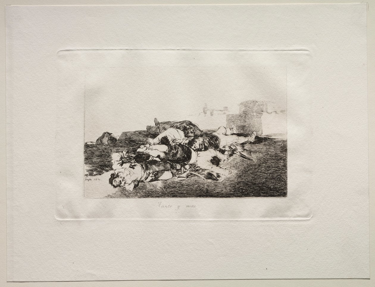 Les horreurs de la guerre : Encore pire, 1810 - Francisco de Goya