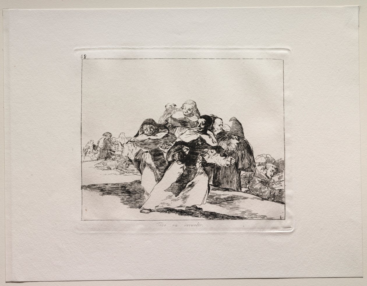 Les horreurs de la guerre : Tout est sens dessus dessous - Francisco de Goya