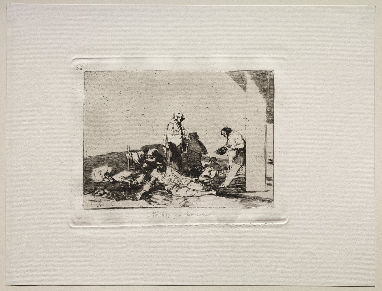 Les horreurs de la guerre : ça ne sert à rien de crier - Francisco de Goya
