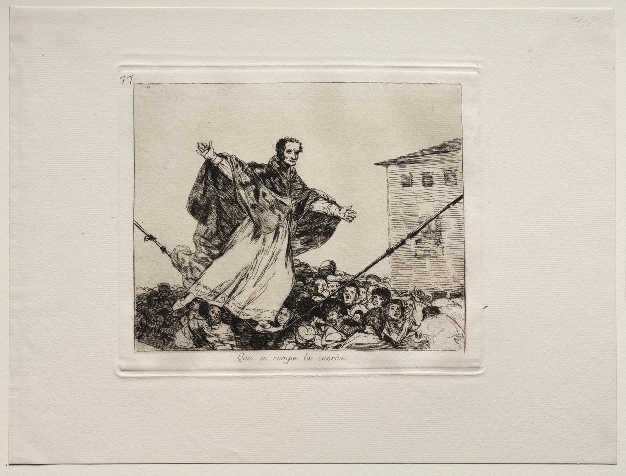 Les horreurs de la guerre : Que la corde casse - Francisco de Goya