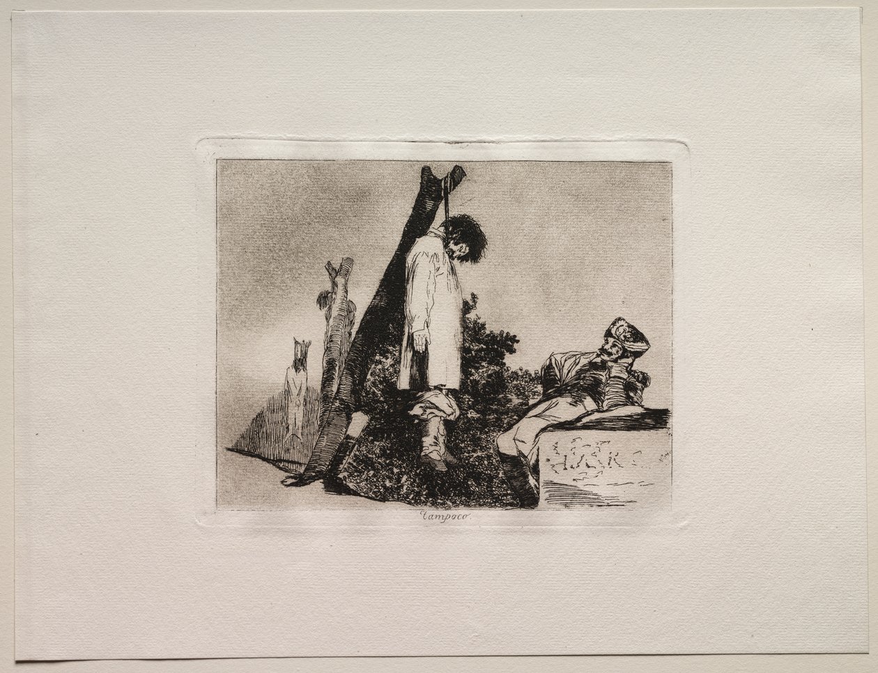 Les horreurs de la guerre : Pas (dans ce cas) non plus - Francisco de Goya
