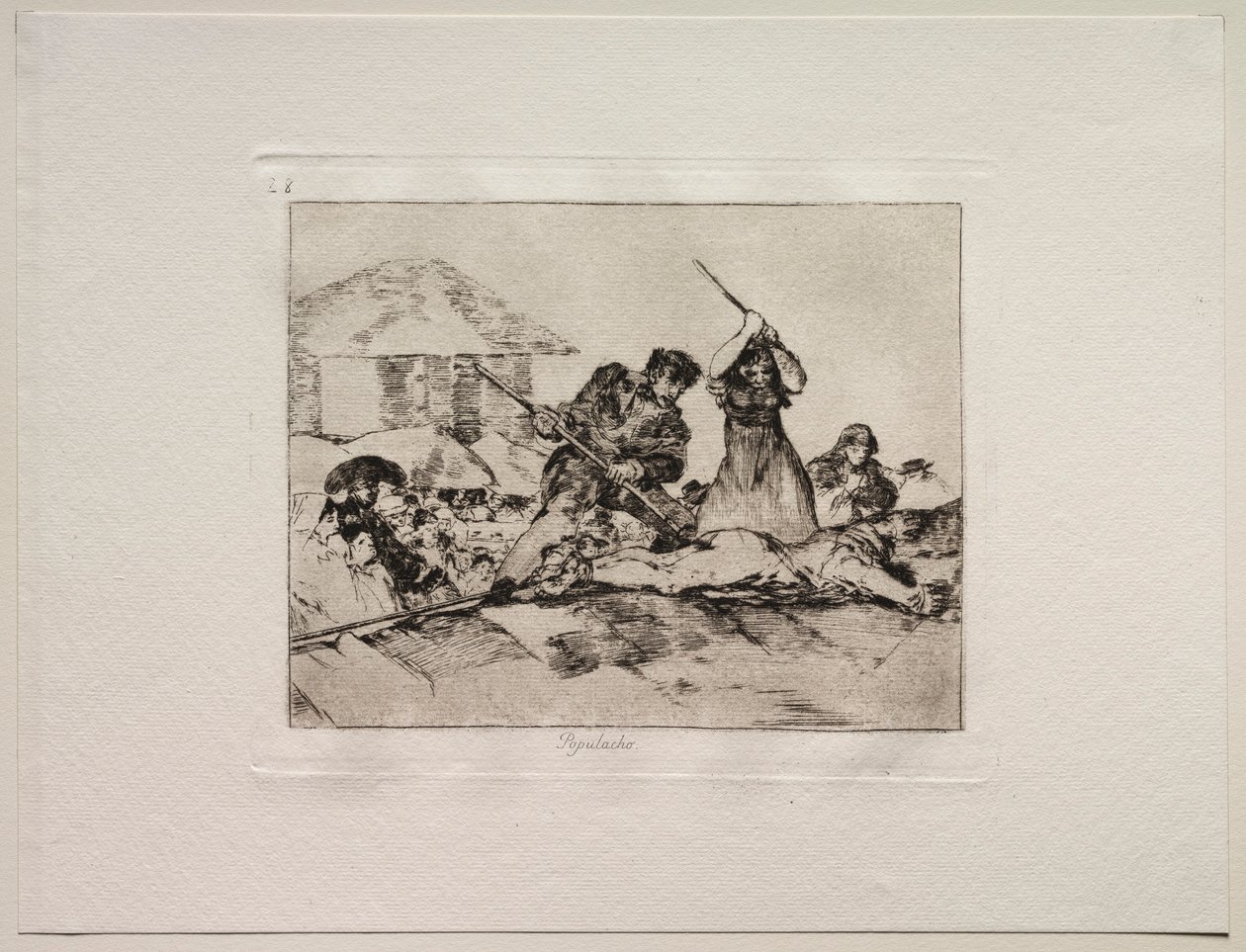 Les horreurs de la guerre : Racaille - Francisco de Goya