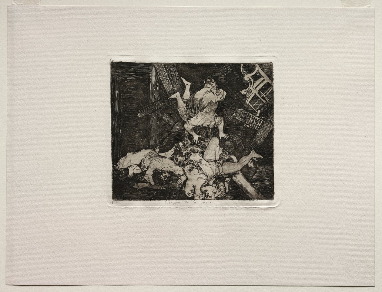 Les horreurs de la guerre : Les ravages de la guerre - Francisco de Goya