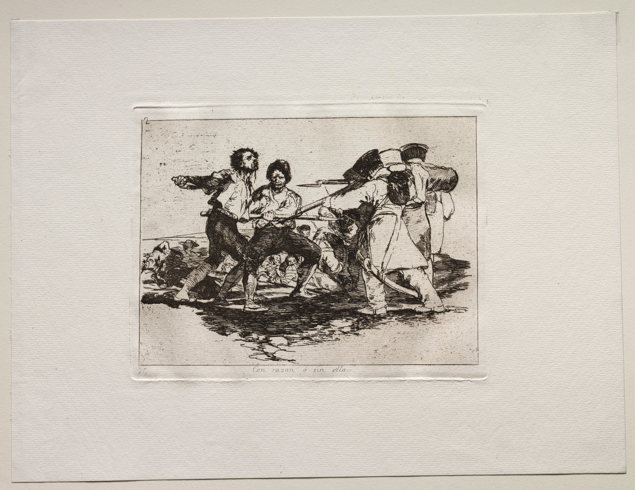 Les Horreurs de la Guerre : À tort ou à raison - Francisco de Goya