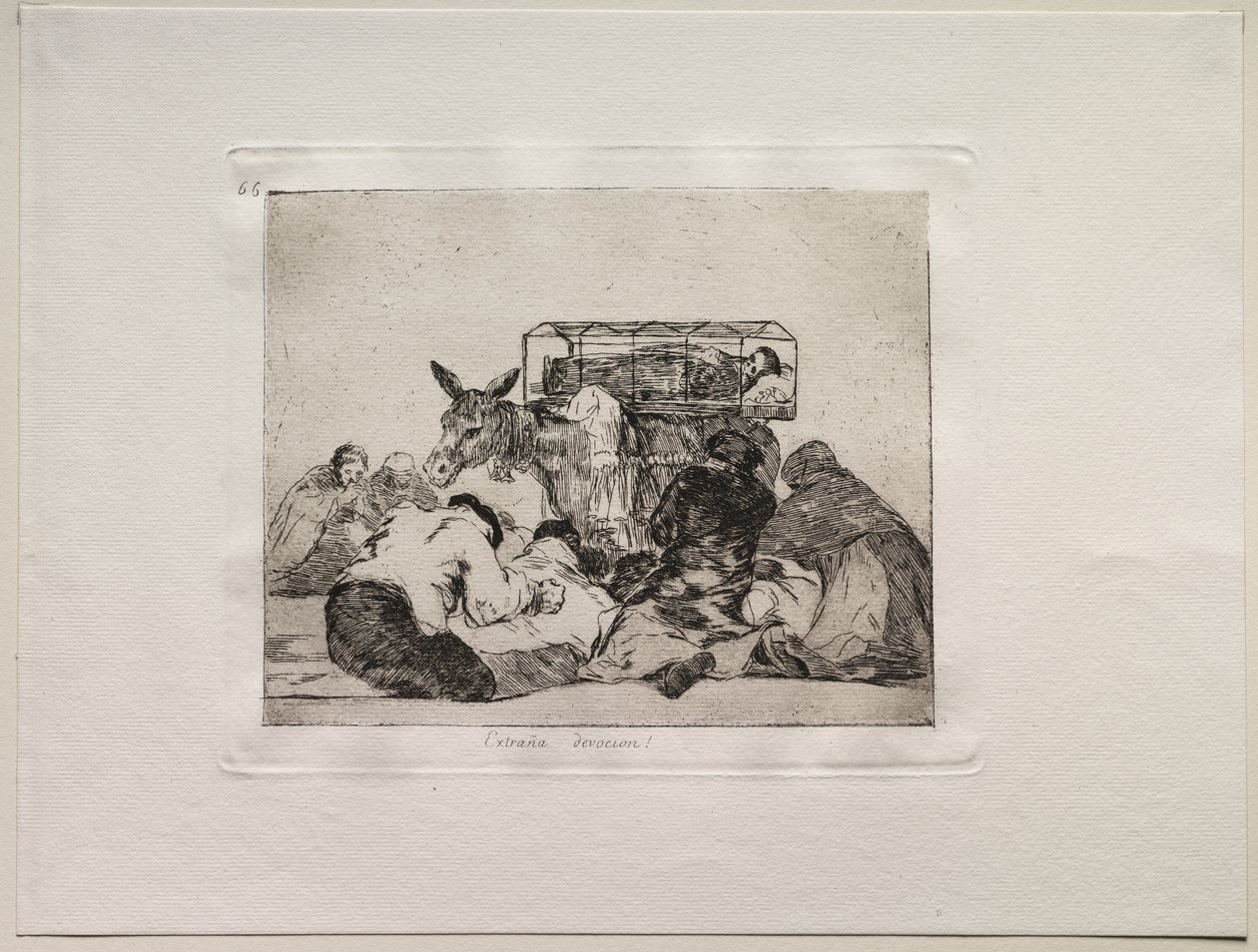 Les Horreurs de la Guerre : Étrange dévotion ! - Francisco de Goya