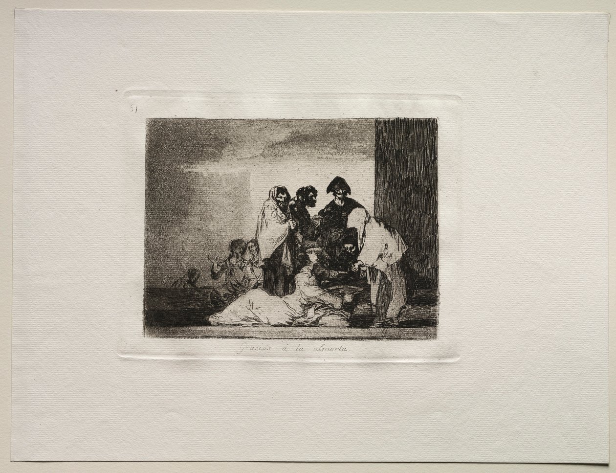Les Horreurs de la Guerre : Grâce au Millet - Francisco de Goya
