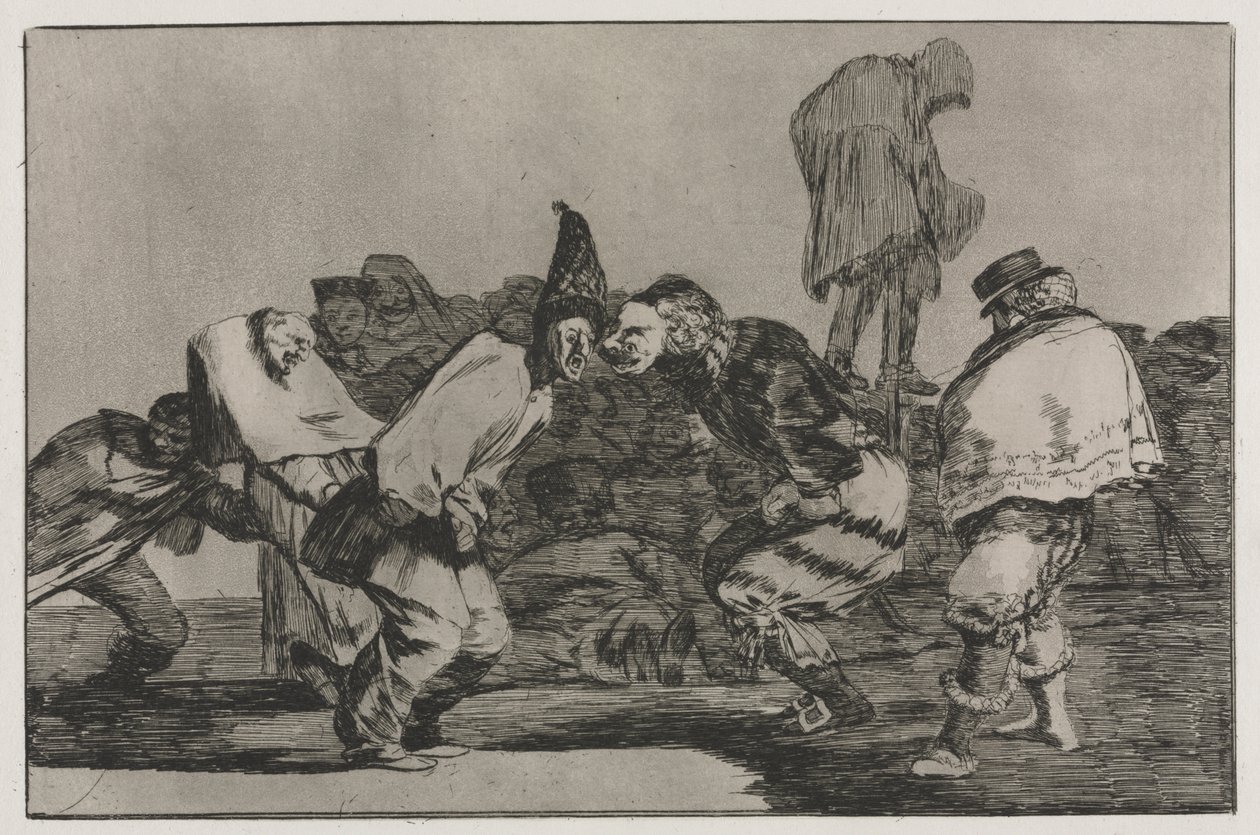 Les Proverbes : La Folie du Carnaval - Francisco de Goya