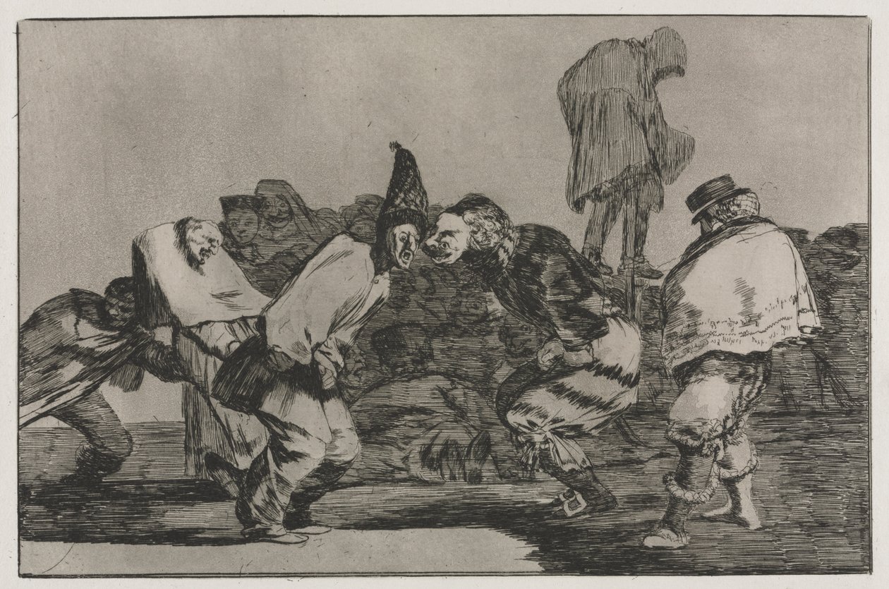 Les proverbes : La folie du carnaval, 1864 - Francisco de Goya