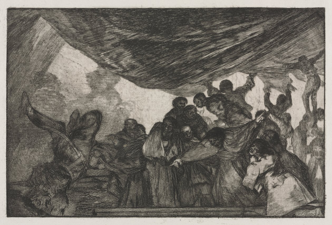 Les Proverbes : Folie claire, 1864 - Francisco de Goya