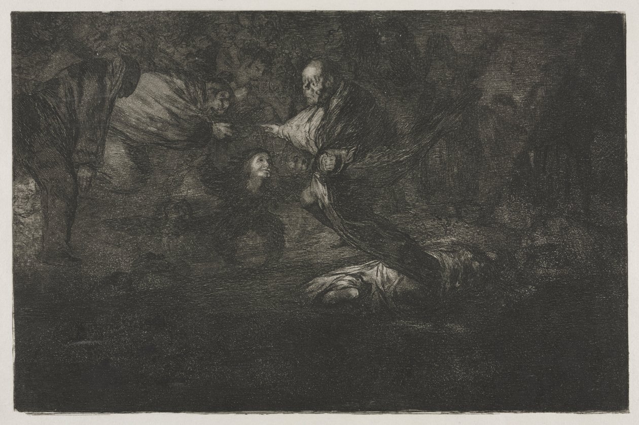 Les Proverbes : Dieu les crée et ils se rejoignent - Francisco de Goya