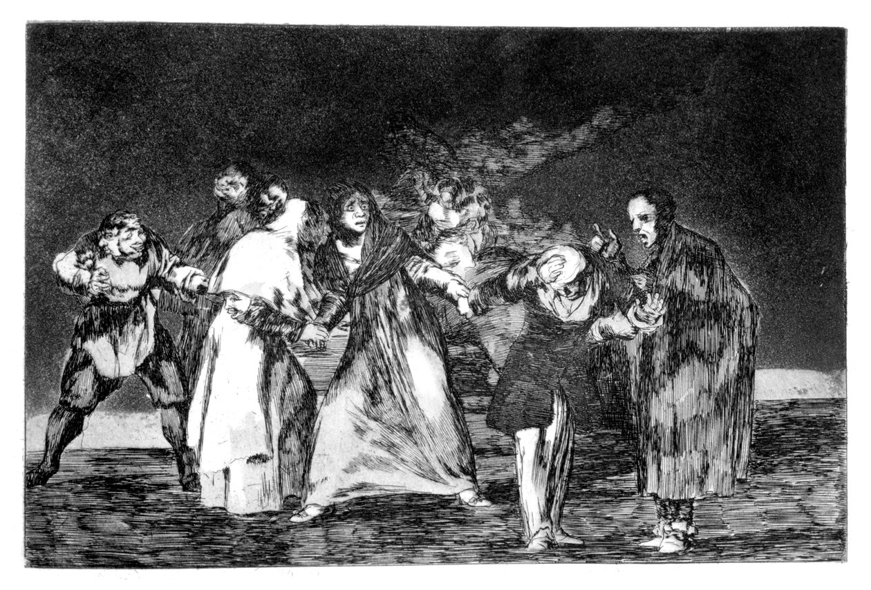 Les exhortations, 1819-1823 - Francisco de Goya