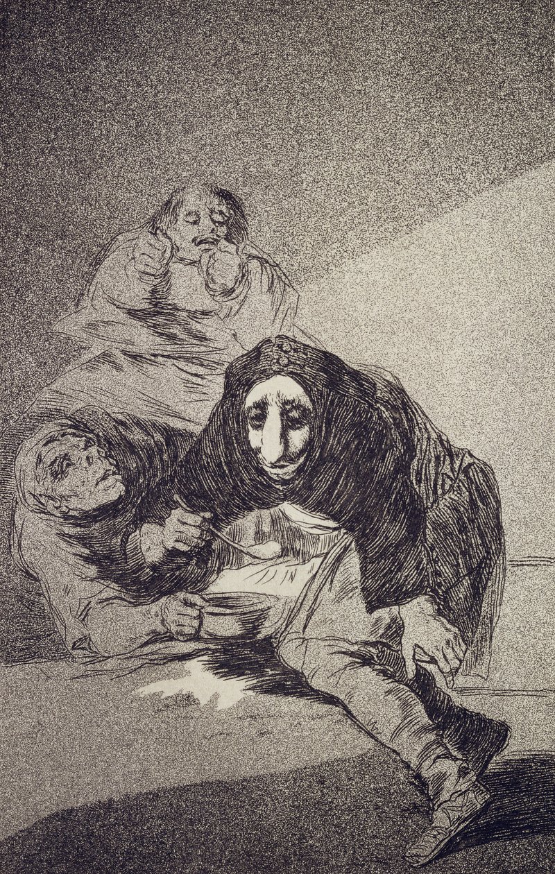 Le honteux Capricho No 54 - Francisco de Goya