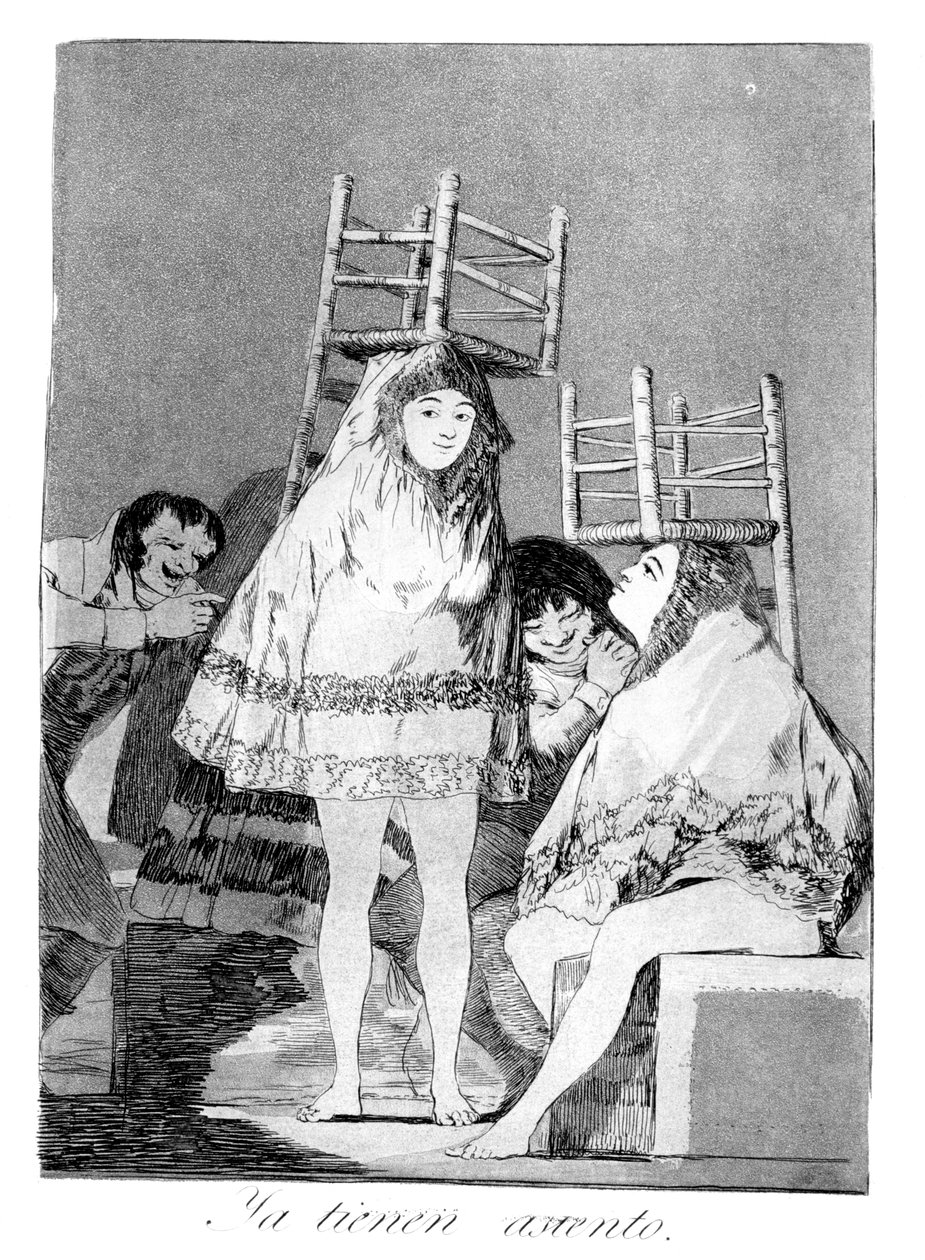 Ils ont déjà une place, 1799 - Francisco de Goya