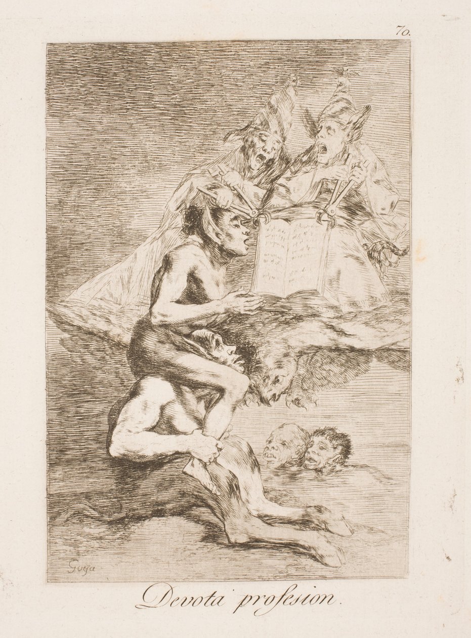 Confession de foi - Francisco de Goya