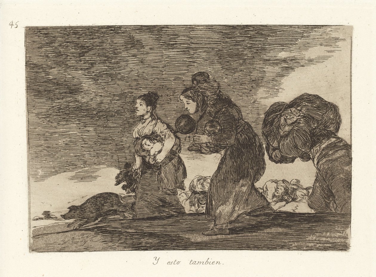 Et ceci aussi - Francisco de Goya