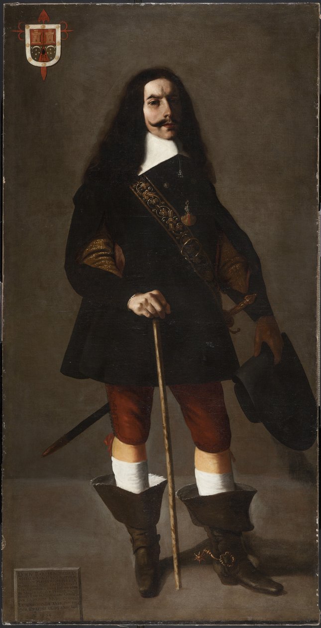 Don Juan Bazo de Moreda, vers 1655 - Francisco de Zurbaran