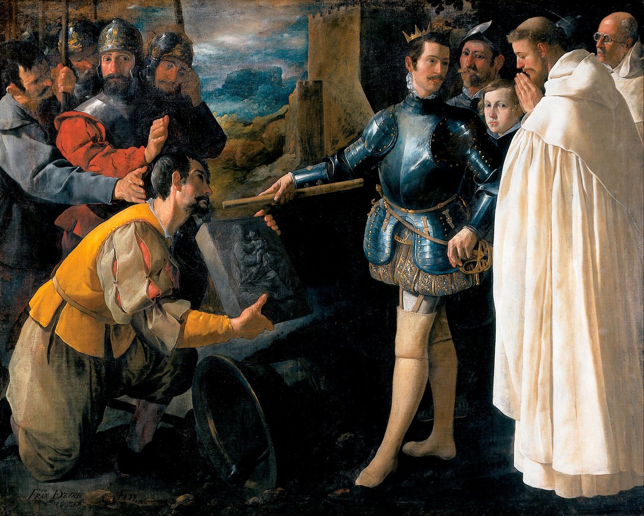 Saint Pierre Nolasco récupérant l
