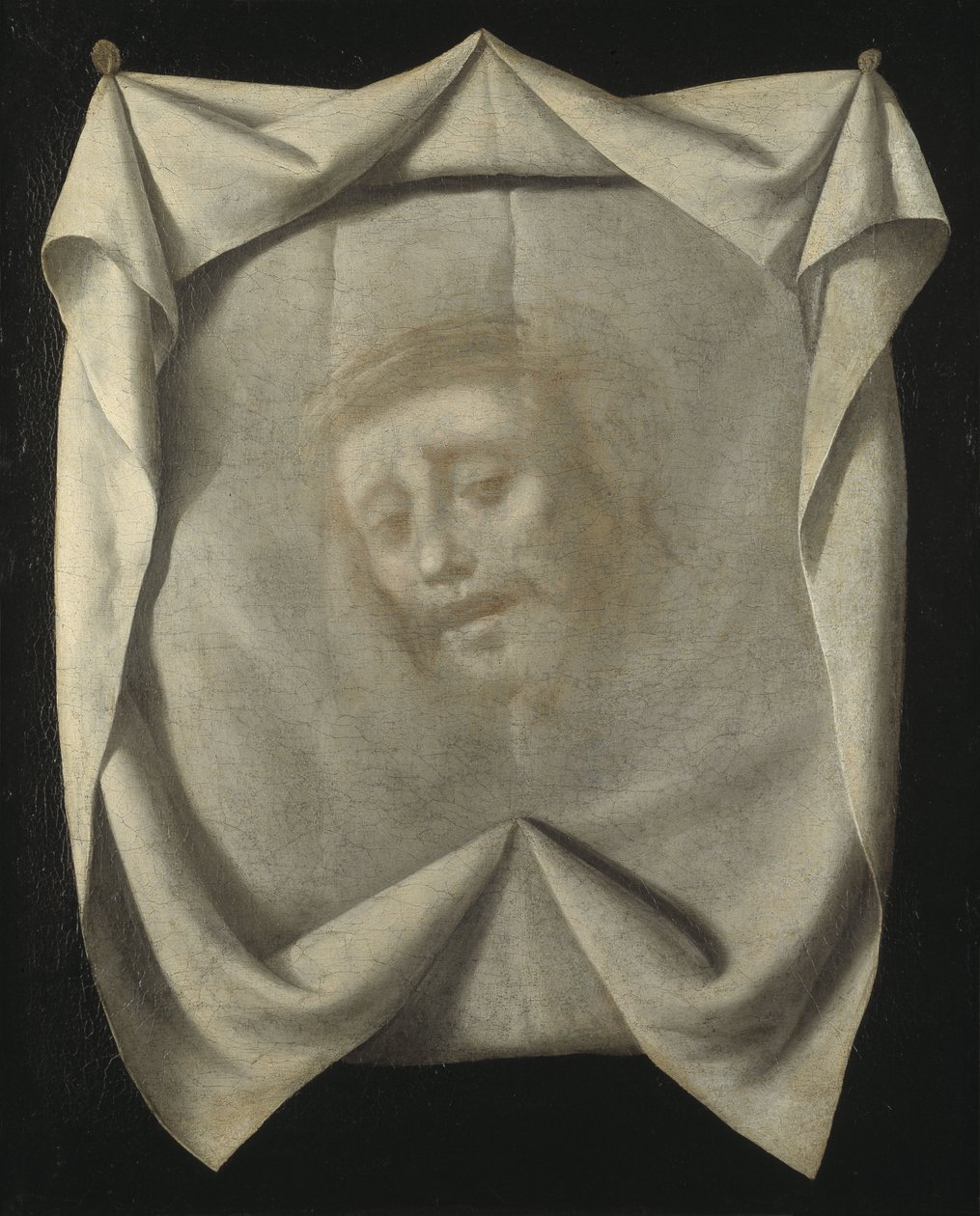 Suédois :  Veronikas svetteduk Le voile de Sainte Véronique, la Sainte Face - Francisco de Zurbaran