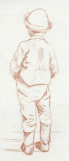 Garçon avec les mains dans les poches - Francisek Dobnikar
