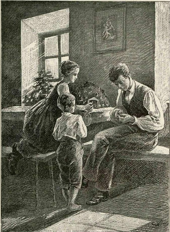Préparations pour la crèche - Francisek Dobnikar