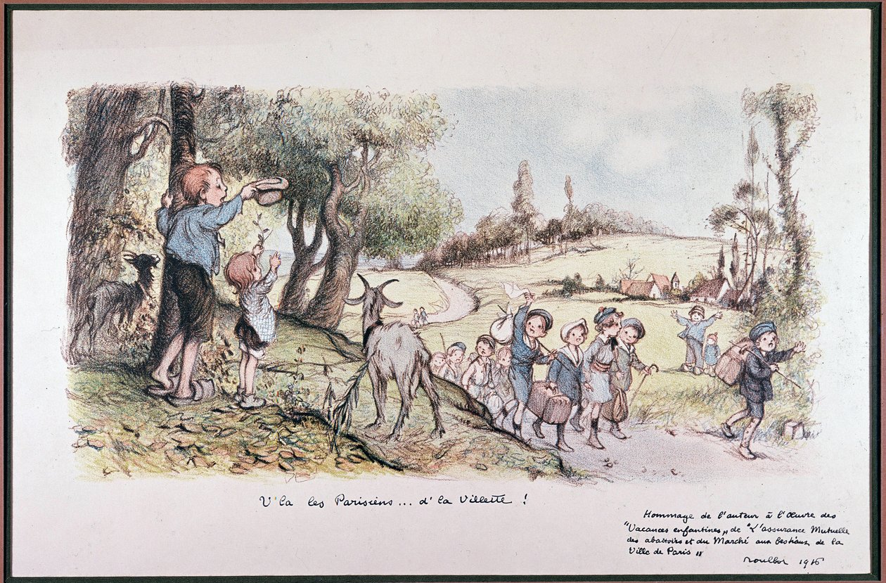 Allez, Parisiens ! - Francisque Poulbot