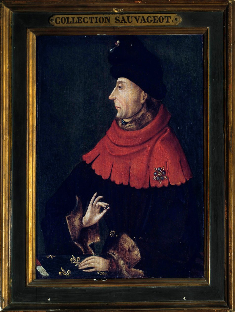 Portrait de Jean sans Peur, duc de Bourgogne (1371-1419) Peinture de l