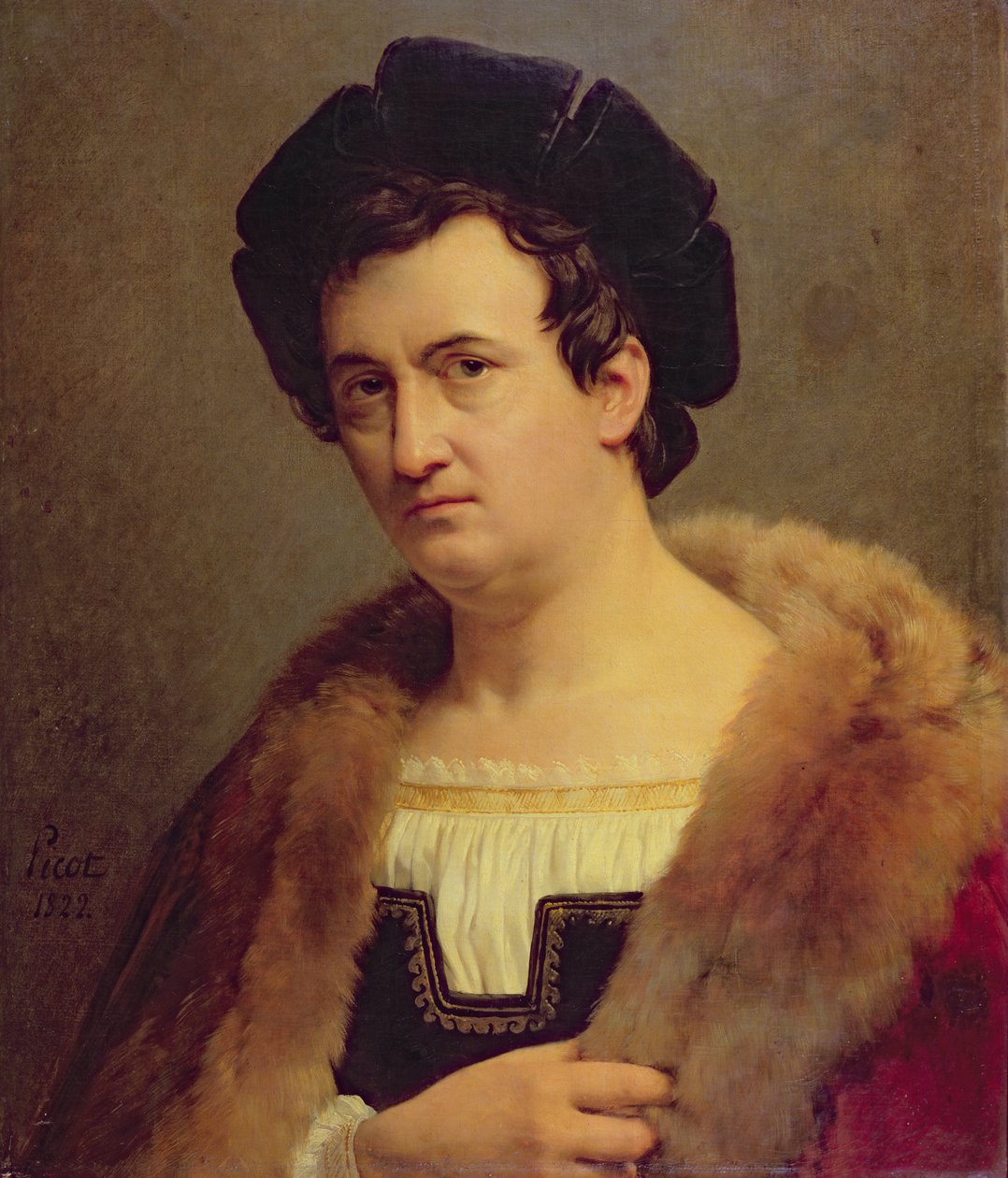 Portrait de François Joseph Talma, 1822 - Francois Edouard Picot