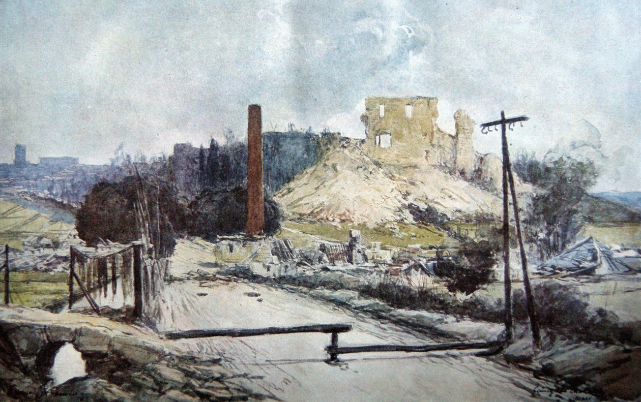 Coucy-le-Château, 1917 - Francois Flameng