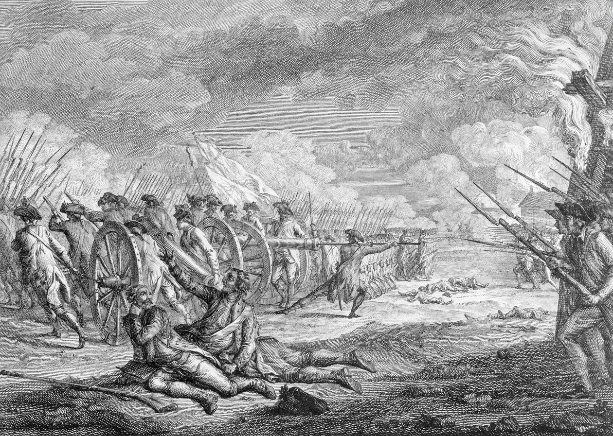 Bataille de Lexington, 19 avril 1775, de 