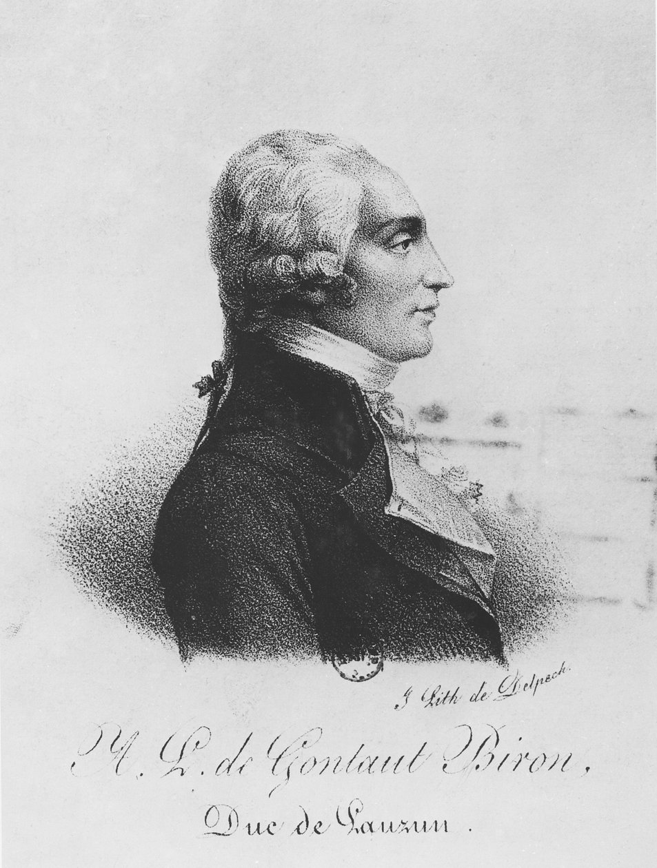 Armand de Gontaut, Duc de Biron - Francois Seraphin Delpech