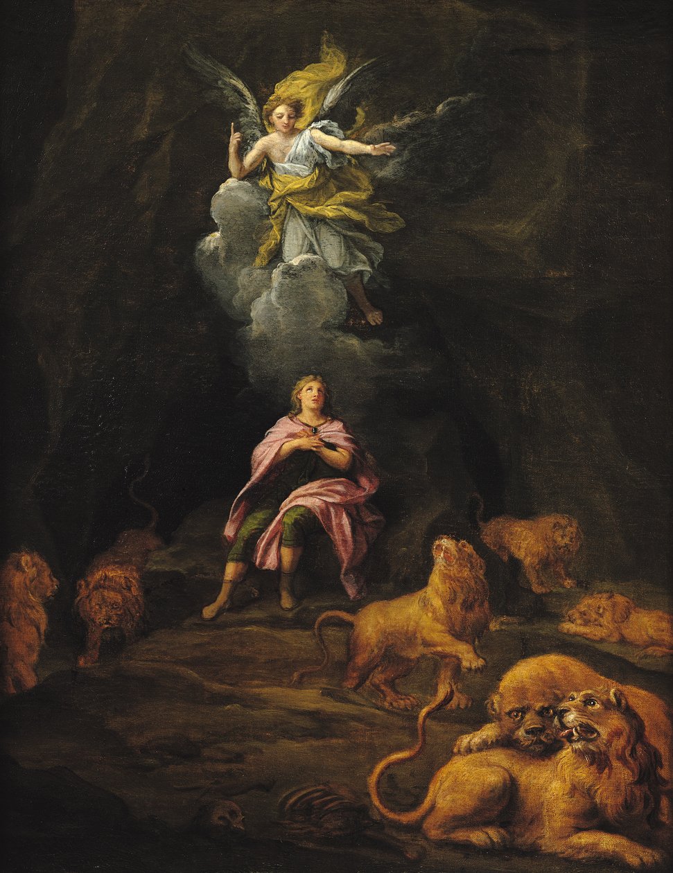Daniel dans la fosse aux lions - Francois Verdier