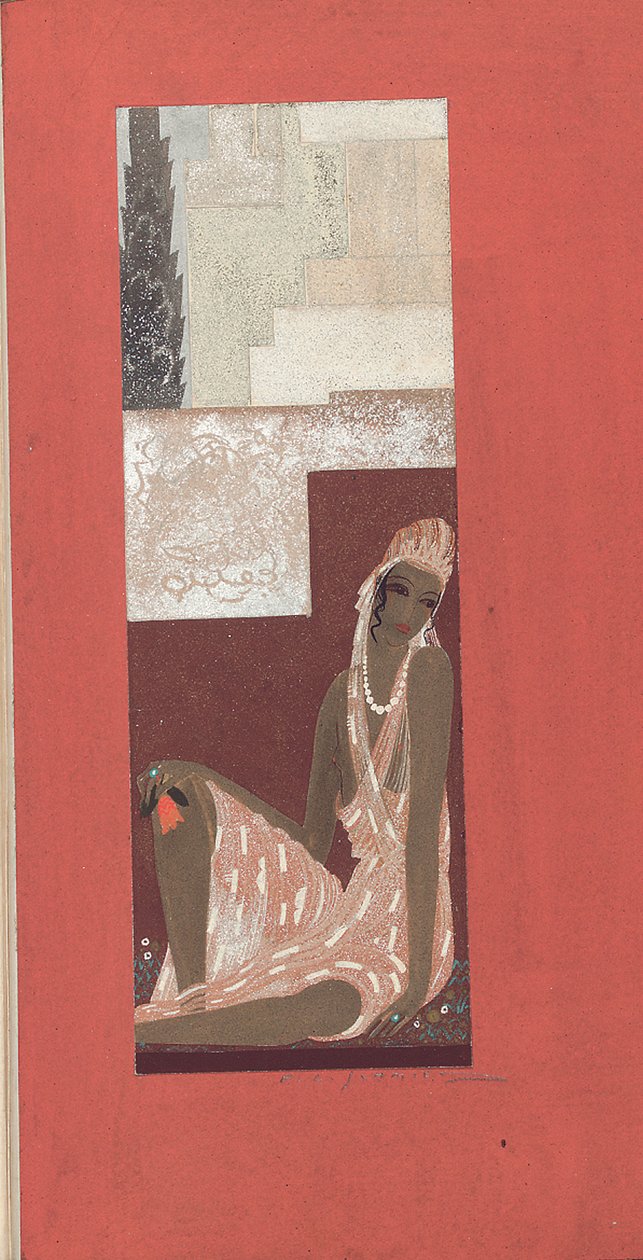 Le Cantique des Cantiques, avec laque par Jean Dunand (1877-1942) - Francois Louis (after) Schmied