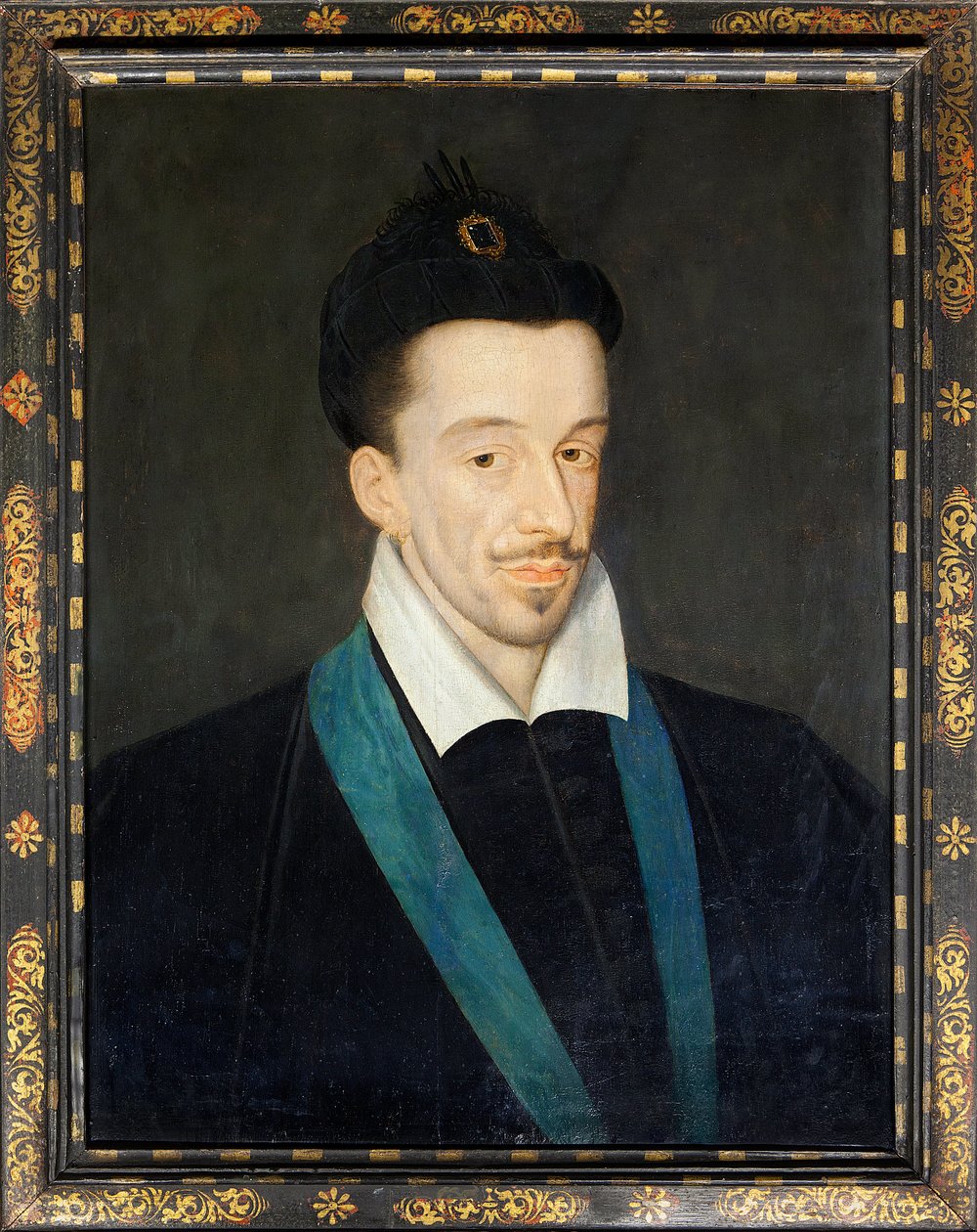 Portrait du roi de France Henri III (1551-1589) (vers 1582-86) - Francois (attr.to) Quesnel
